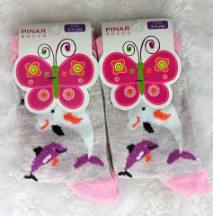 Pınar Socks 3-4 Yaş Kız Çocuk Çorap