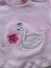 Babyim (0-9 Ay) Kız Bebek Kapüşonlu Üçlü Takım