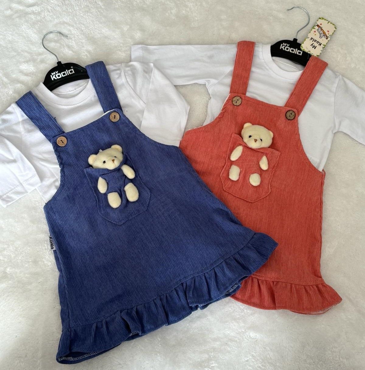 My Koala (18 Ay) Kız Çocuk Salopet Takım