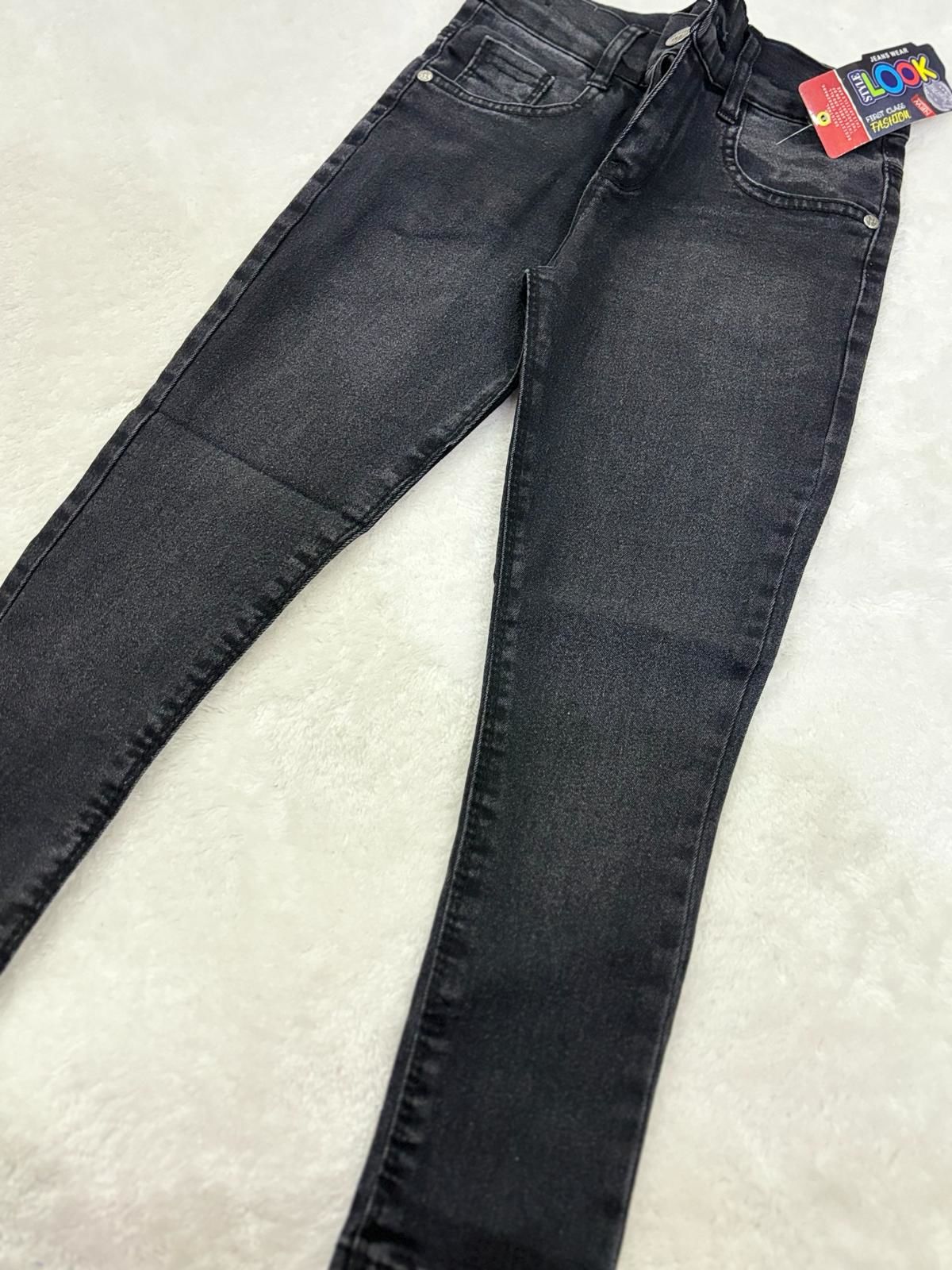 Stylelook (8-9 Yaş) Erkek Çocuk Siyah Kot Pantolon