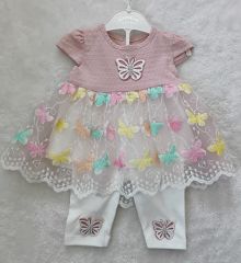 Baby Minicix (6-12 Ay) Kız Bebek İkili Takım