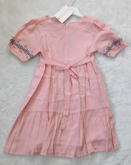 Wizzy Kids Wear (7-10 Yaş) Kız Çocuk Yazlık Elbise