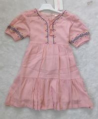 Wizzy Kids Wear (7-10 Yaş) Kız Çocuk Yazlık Elbise