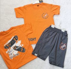 Clup Polo (9-10 Yaş) Erkek Çocuk Tişört - Şort Takım