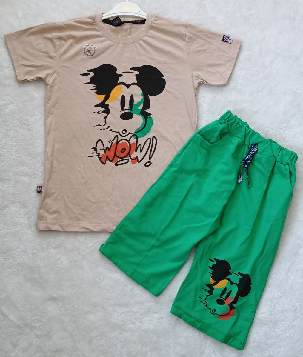 Zuzu Polo (8-10 Yaş) Erkek Çocuk Tişört - Şort Takım