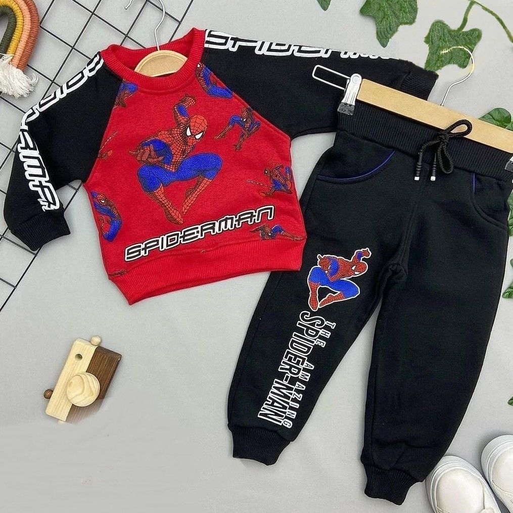 Bittoş (3-8 Yaş) Erkek Çocuk Spiderman Kışlık Takım