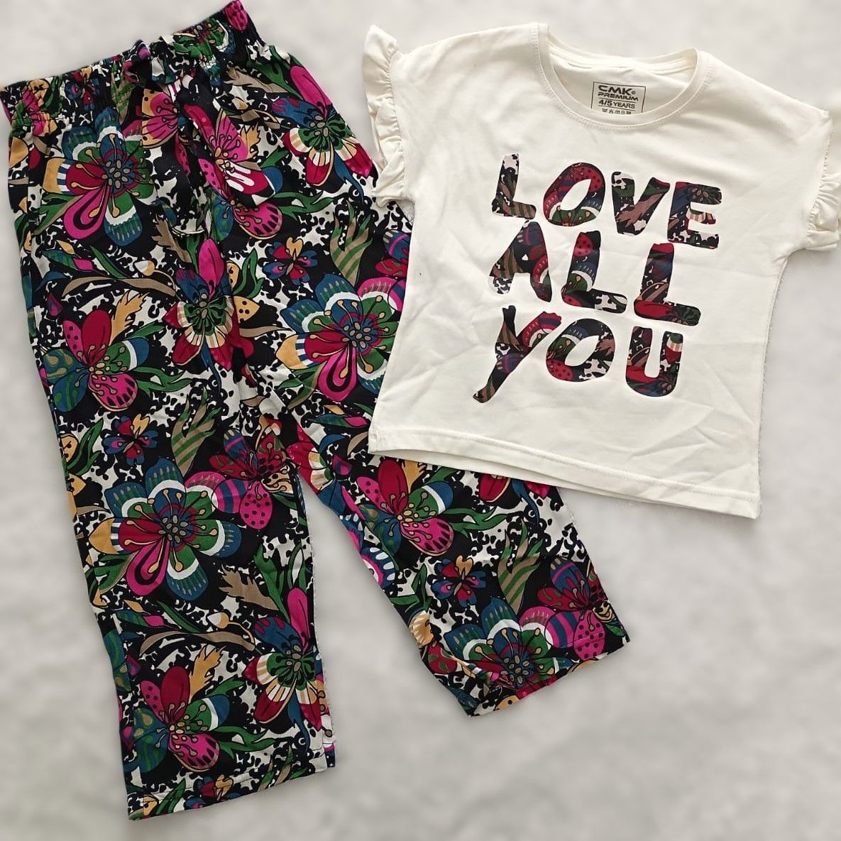 Cmk Kids (4-11 Yaş) Kız Çocuk Tişört - Pantolon Takım