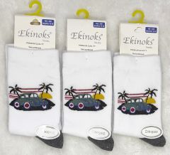 Ekinoks 9-10 Yaş Erkek Çocuk Dikişsiz Çorap - 2
