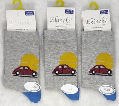 Ekinoks 9-10 Yaş Erkek Çocuk Dikişsiz Çorap - 2