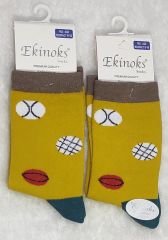 Ekinoks 9-10 Yaş Erkek Çocuk Dikişsiz Çorap - 3