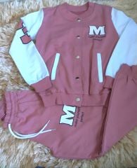 Gözbebe (7-9 Yaş) Kız Çocuk Çıtçıtlı Eşofman Takım