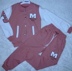 Gözbebe (7-9 Yaş) Kız Çocuk Çıtçıtlı Eşofman Takım