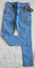 Stylelook (8-12 Yaş) Erkek Çocuk (Buz Kar) Mavi Kot Pantolon