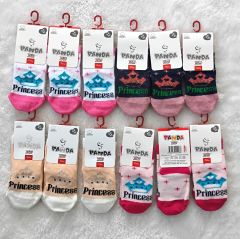 Panda Baby 0-6 Ay Kız Bebek Çorap