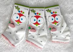New Vip 1-2 Yaş Kız Bebek Patik Çorap