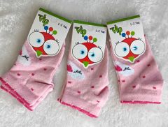 New Vip 1-2 Yaş Kız Bebek Patik Çorap