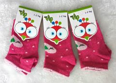 New Vip 1-2 Yaş Kız Bebek Patik Çorap