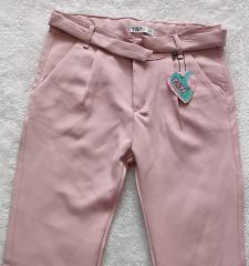Tati Life (10-13 Yaş) Kız Çocuk Kumaş Pantolon (Pembe)